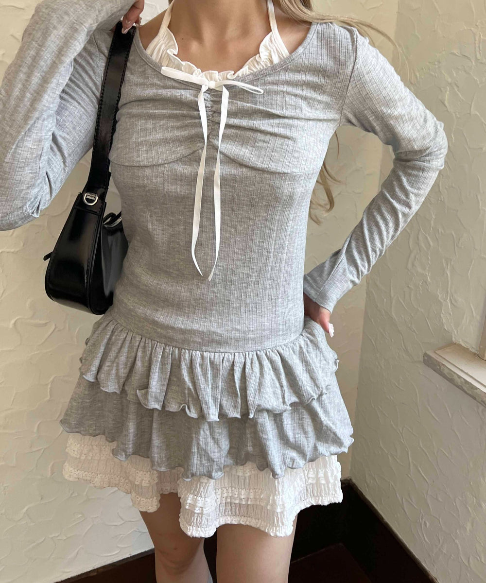 グレー モデル：160㎝ F着用