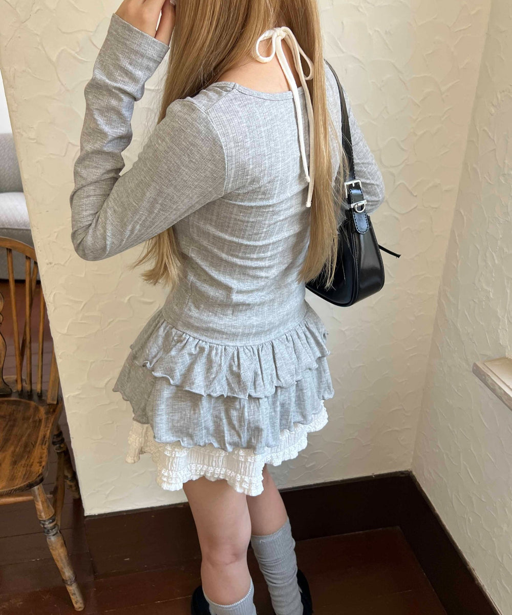 グレー モデル：160㎝ F着用