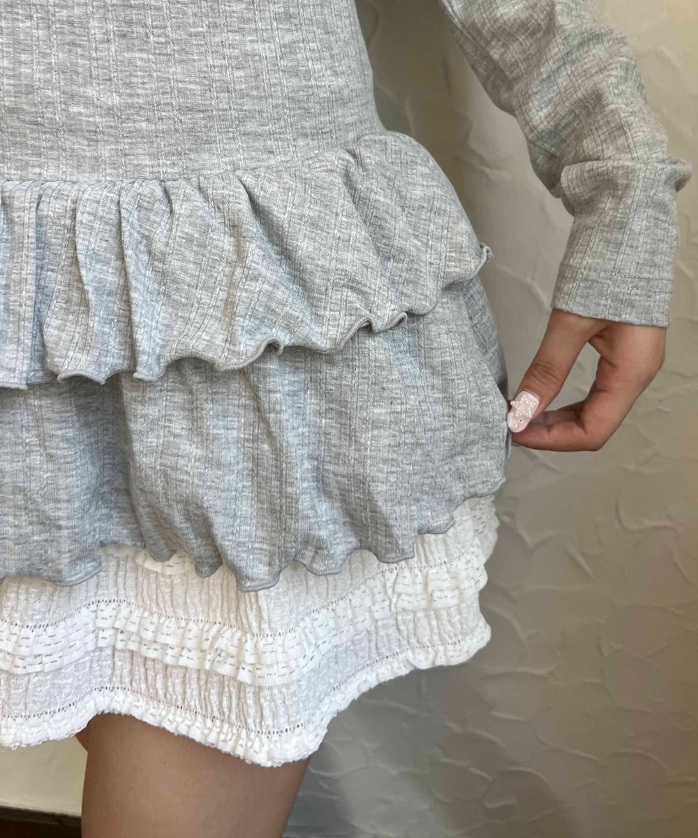 グレー モデル：160㎝ F着用