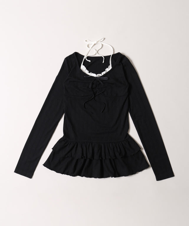 フリルヘムレイヤードトップス – WEGO ONLINE STORE