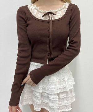 ブラウン モデル：160㎝ F着用