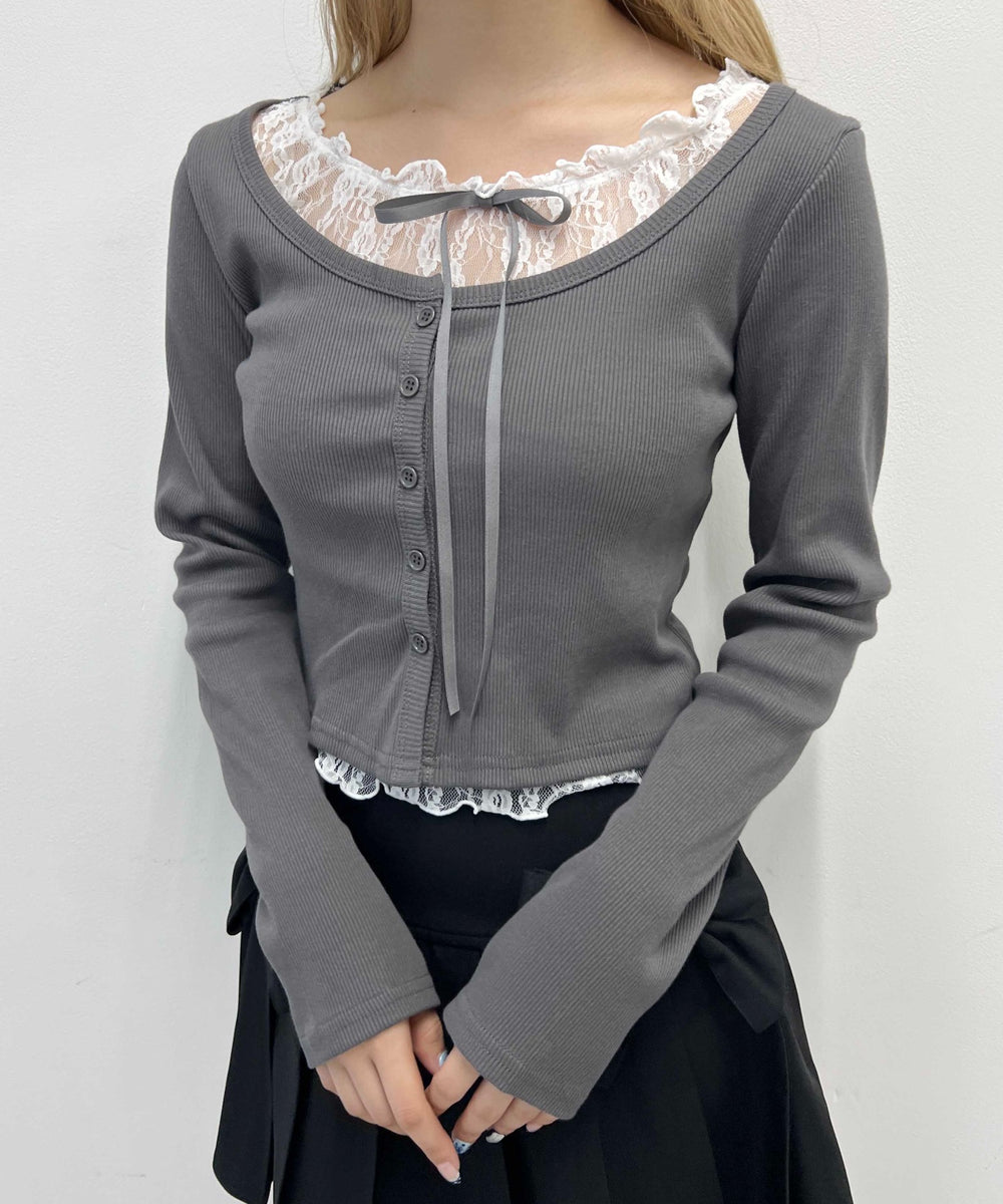 グレー モデル：160㎝ F着用