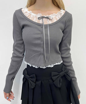 グレー モデル：160㎝ F着用