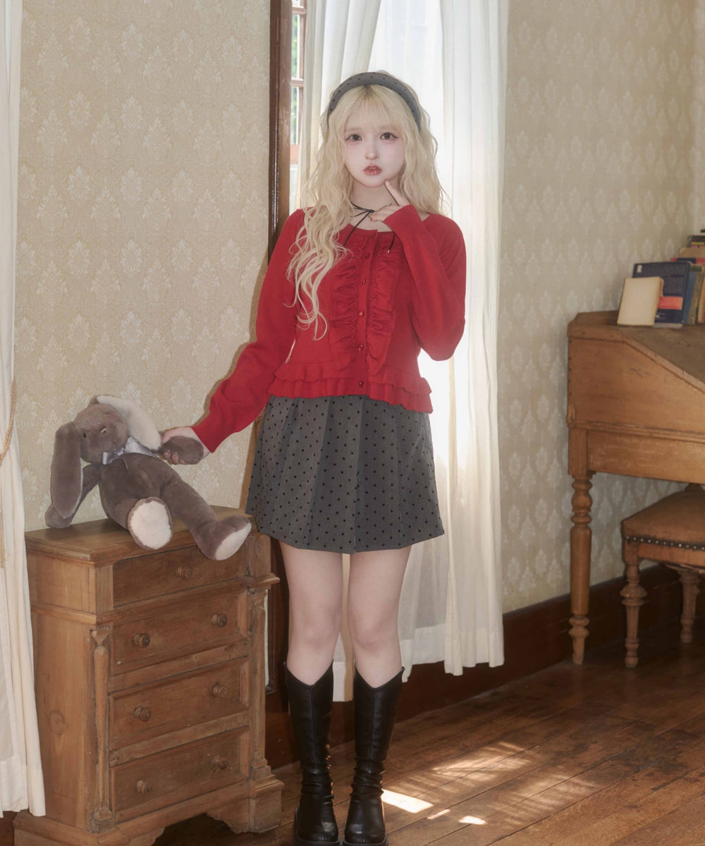 レッド モデル：163㎝ F着用