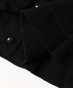 フリルニットカーディガン