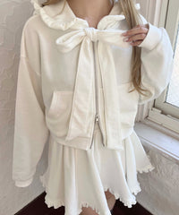 ビッグリボンパーカー