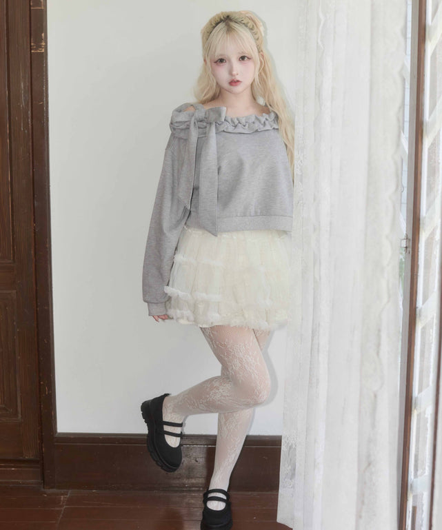 グレー モデル：163㎝ F着用