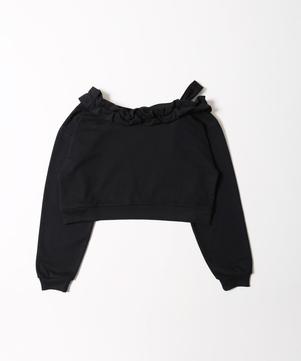 ビッグリボンワンショルスウェット