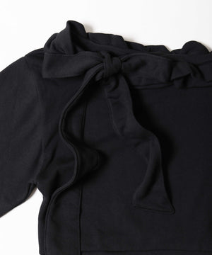 ビッグリボンワンショルスウェット