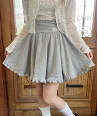 フリルスウェットスカート