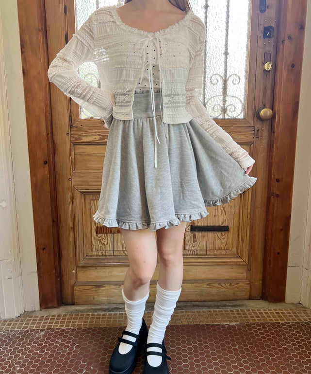 グレー モデル：160㎝ F着用