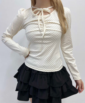 ホワイトアイボリー モデル：160㎝ F着用