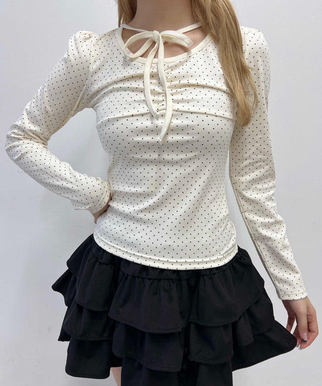 ホワイトアイボリー モデル：160㎝ F着用