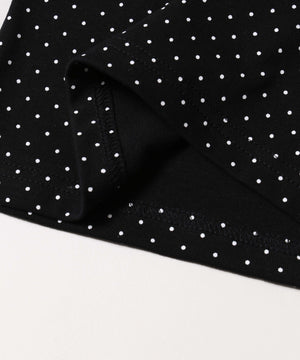 チョーカーデザイン長袖トップス