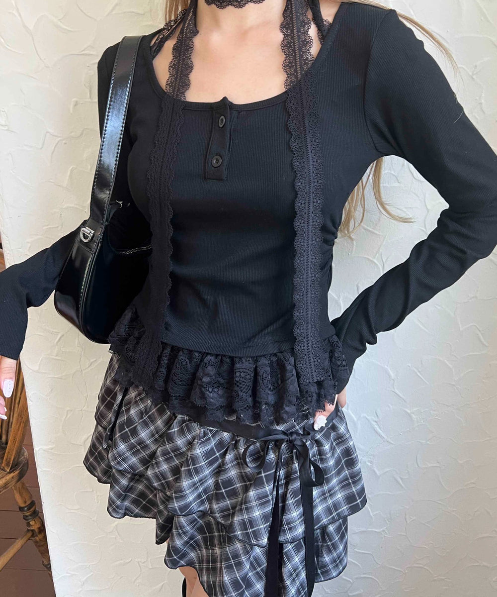 ブラック モデル：160㎝ F着用