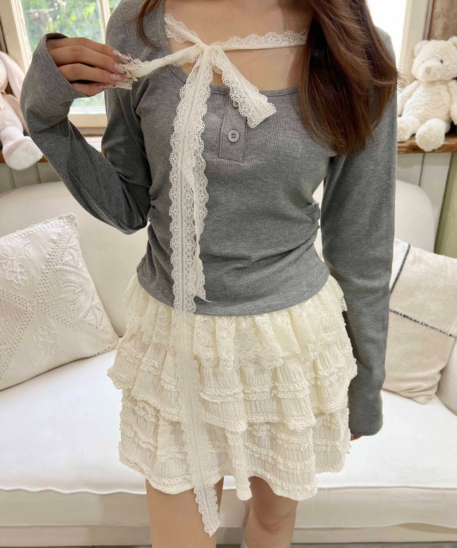 グレーモデル：154㎝ F着用