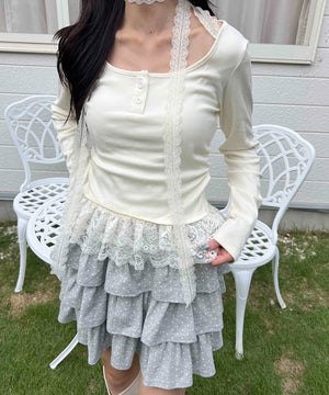 ホワイトアイボリー モデル：157㎝ F着用