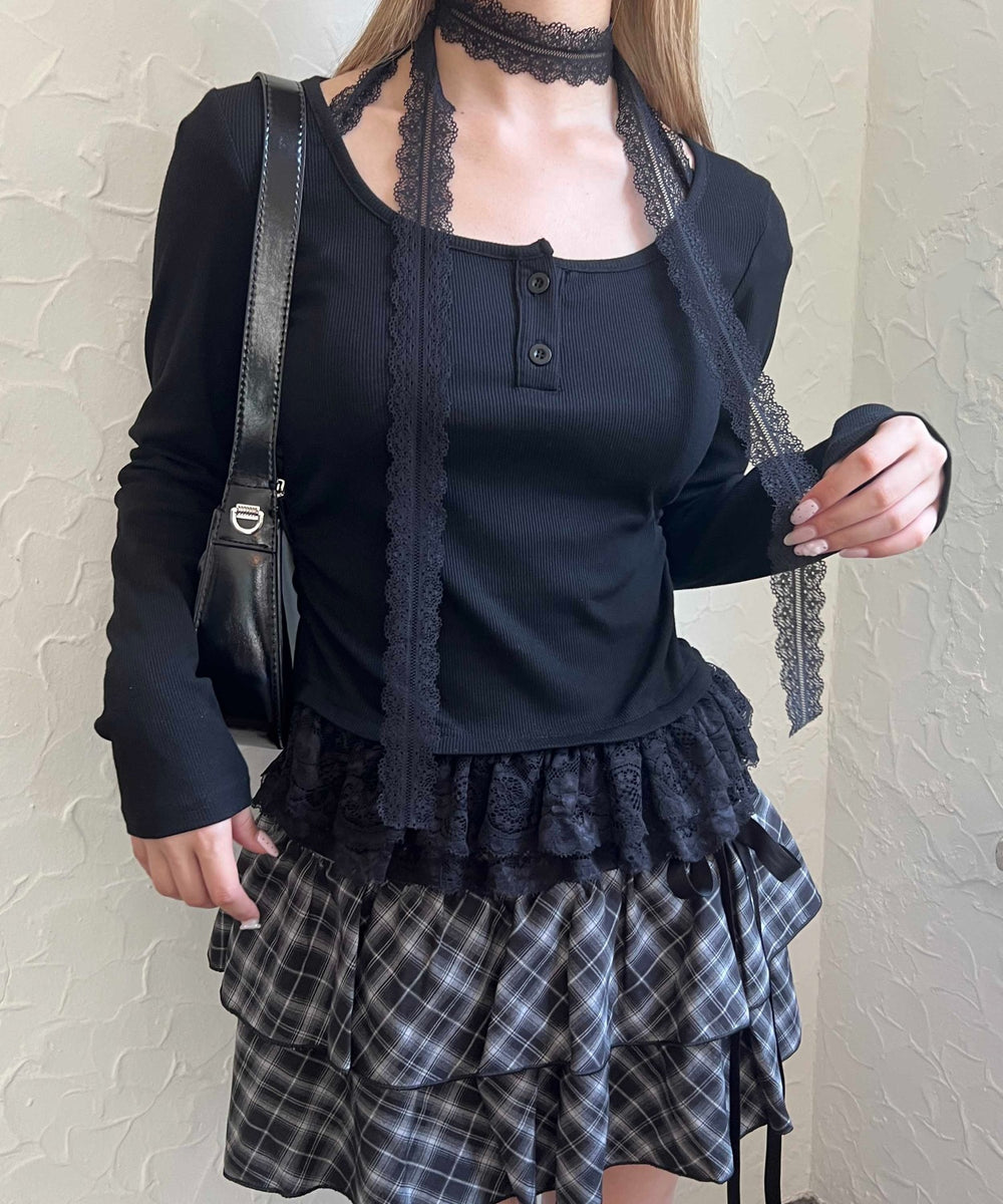 ブラック モデル：160㎝ F着用