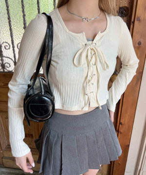 ホワイトアイボリー モデル：160㎝ F着用