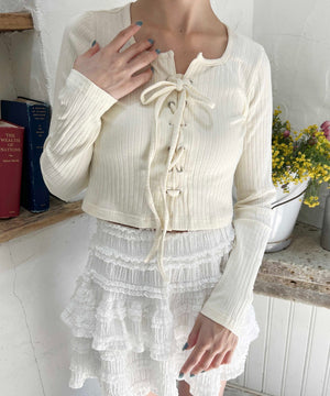 ホワイトアイボリー モデル：157㎝ F着用