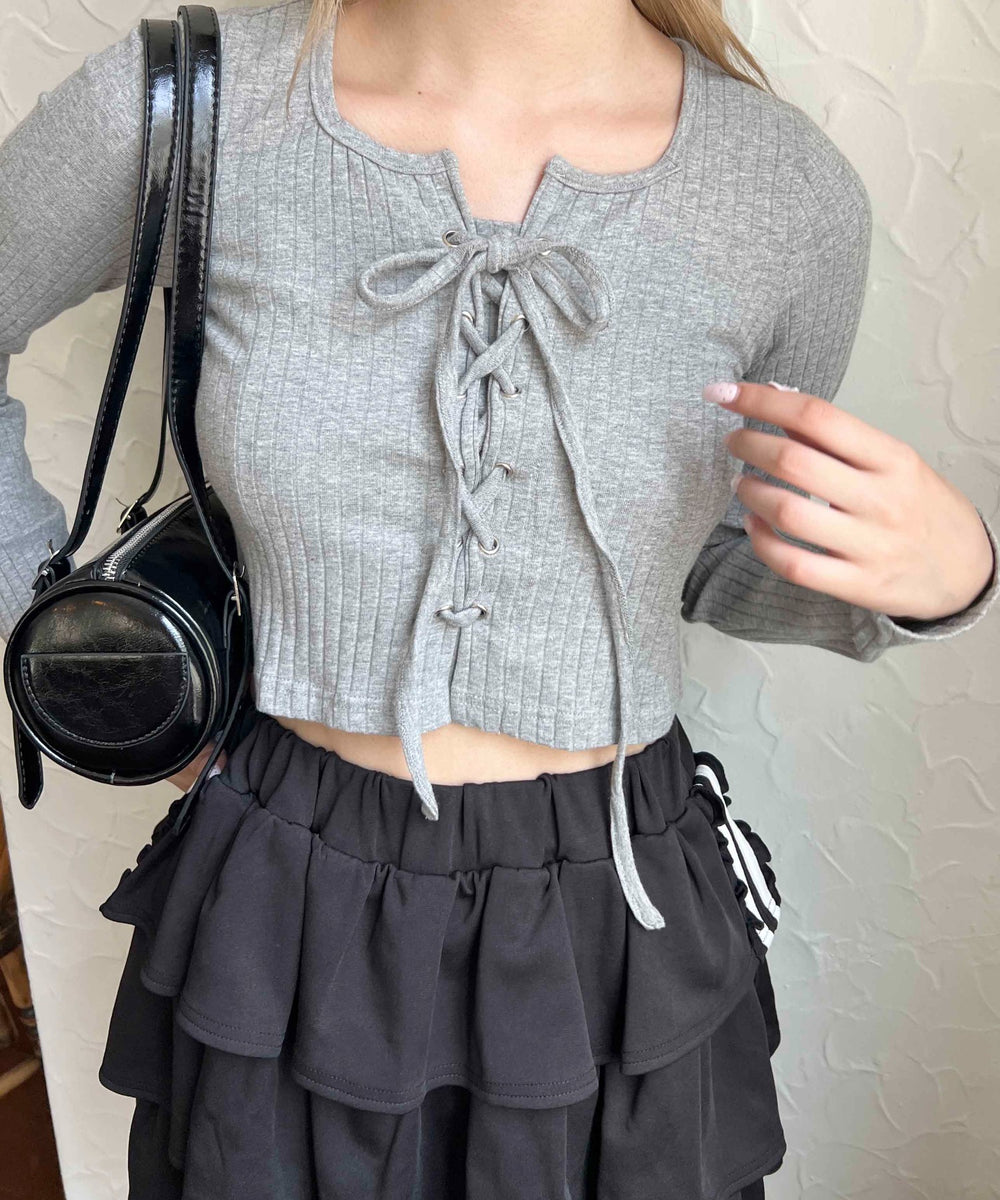 グレー モデル：160㎝ F着用