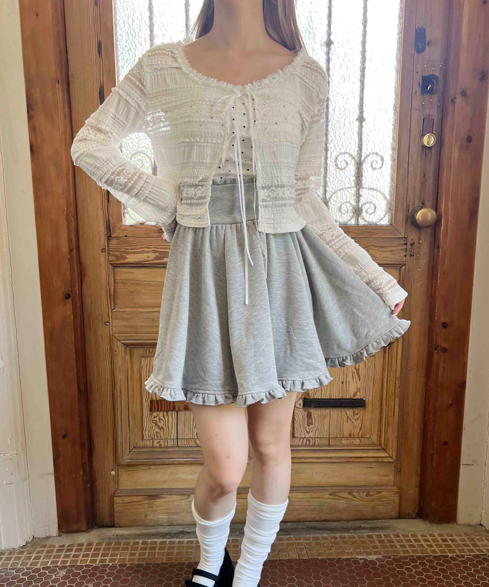 ホワイトアイボリー モデル：160㎝ F着用