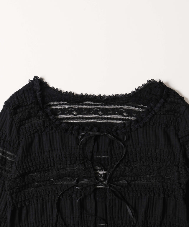 ガーリーレースカーディガン