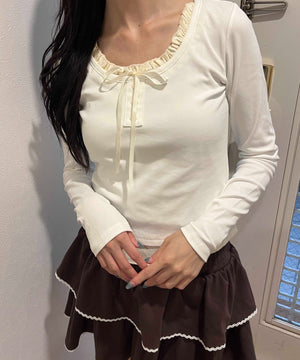 ホワイトアイボリー モデル：157㎝ F着用