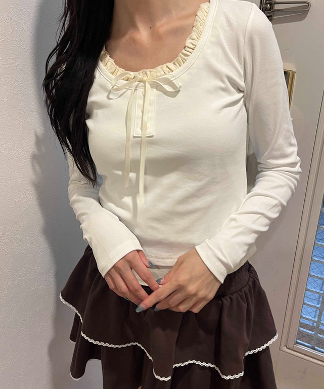 ホワイトアイボリー モデル：157㎝ F着用