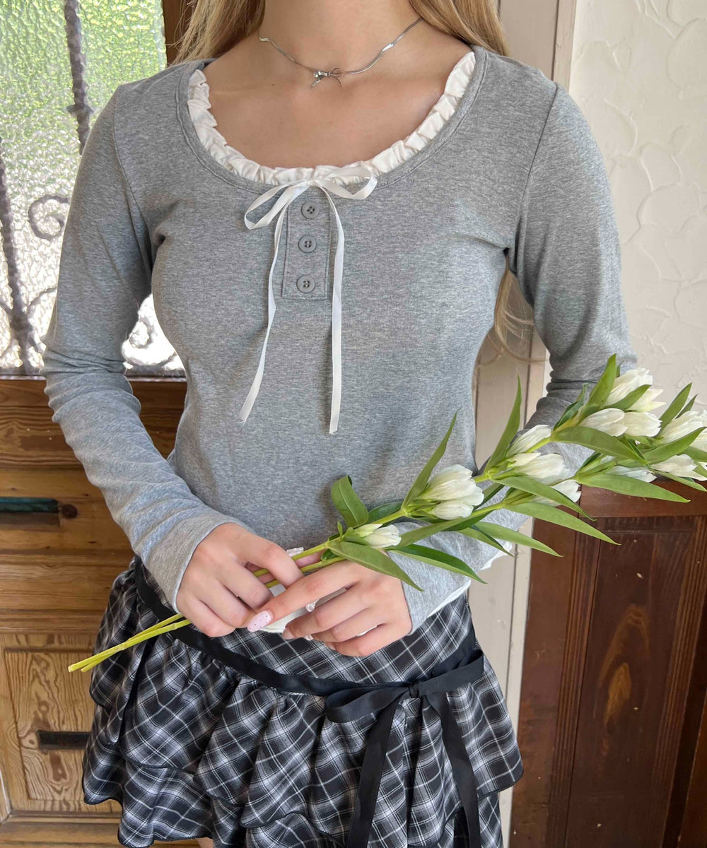 グレー モデル：160㎝ F着用