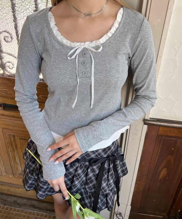 グレー モデル：160㎝ F着用