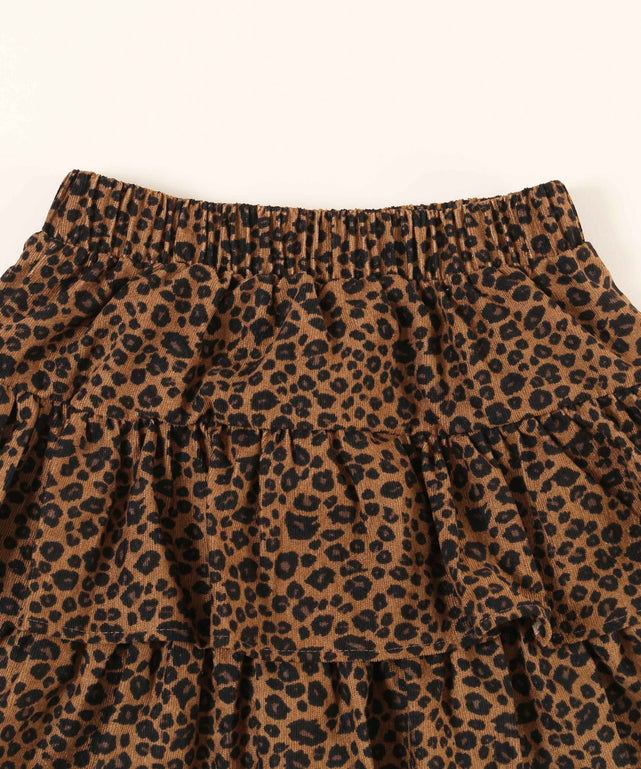レオパードミニティアードスカート – WEGO ONLINE STORE