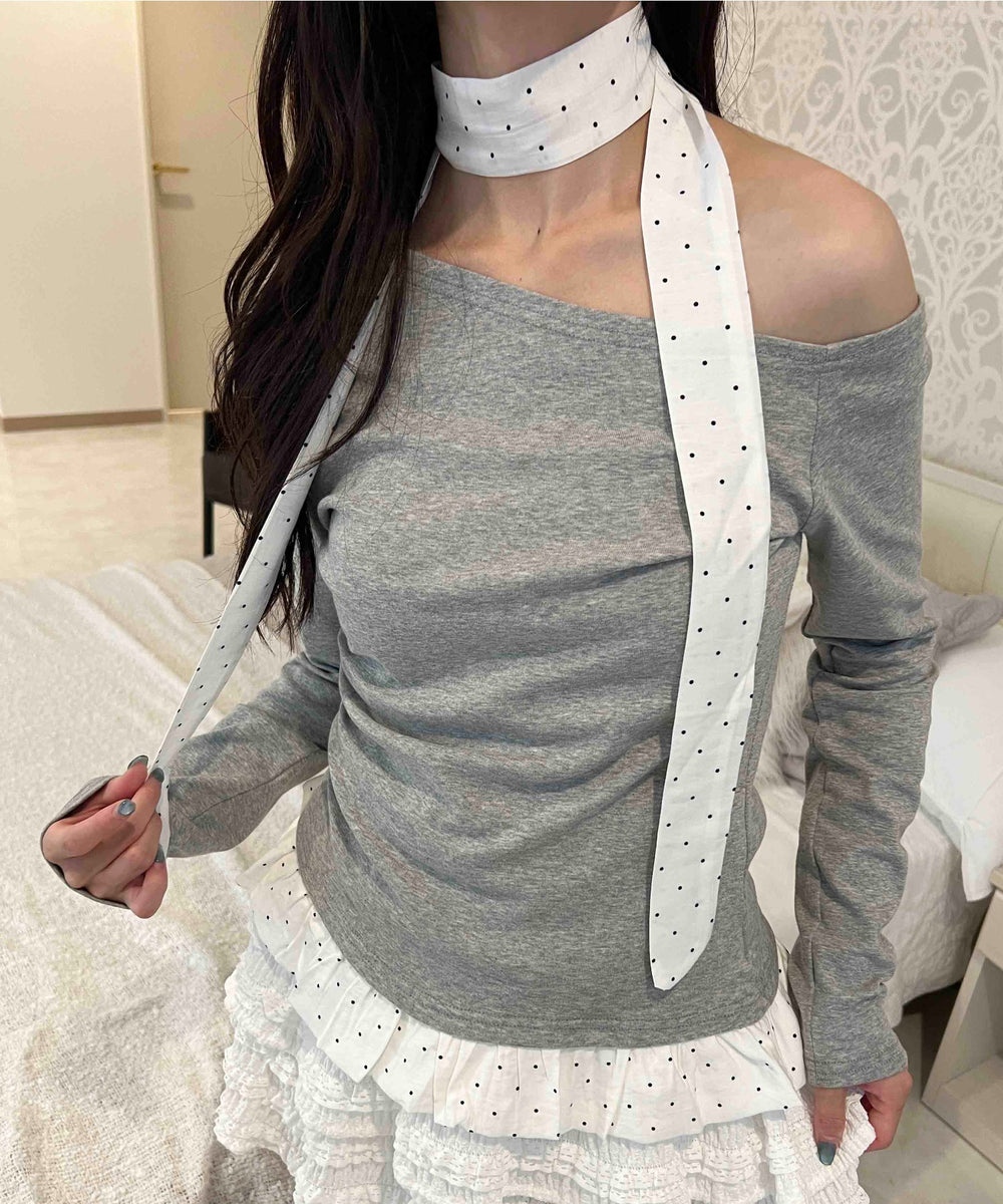 グレー モデル：157㎝ F着用