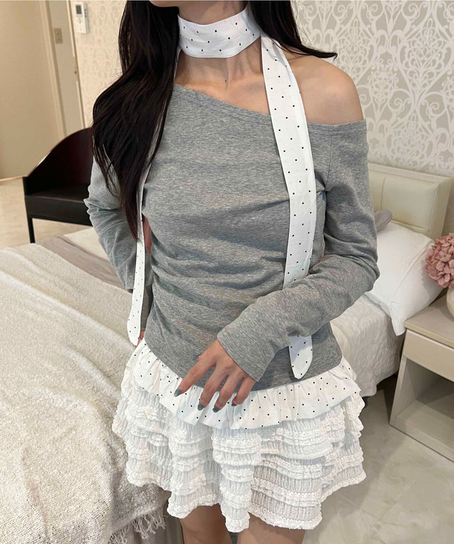 グレー モデル：157㎝ F着用