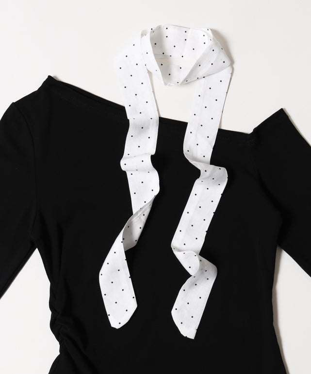 ドットチョーカーセット長袖トップス – WEGO ONLINE STORE