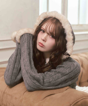 グレー モデル：160㎝ F着用