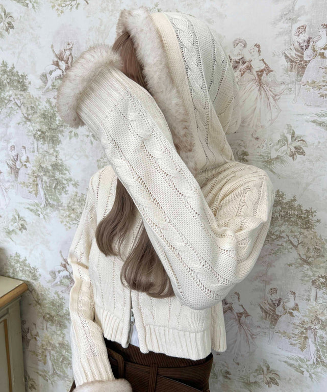 ホワイトアイボリー モデル：160㎝ F着用ホワイトアイボリー モデル：160㎝ F着用