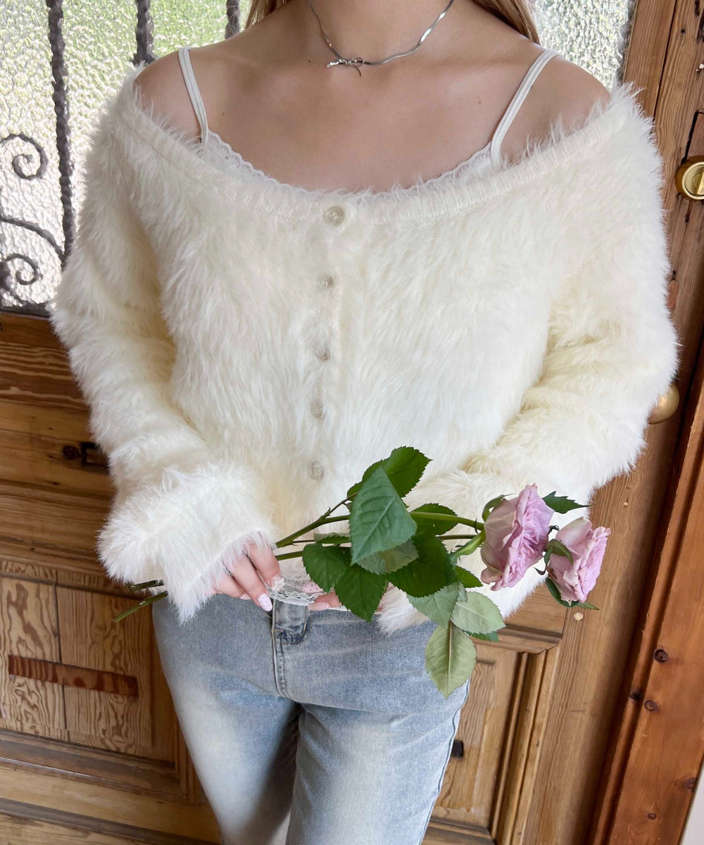 ホワイトアイボリー モデル：160㎝ F着用