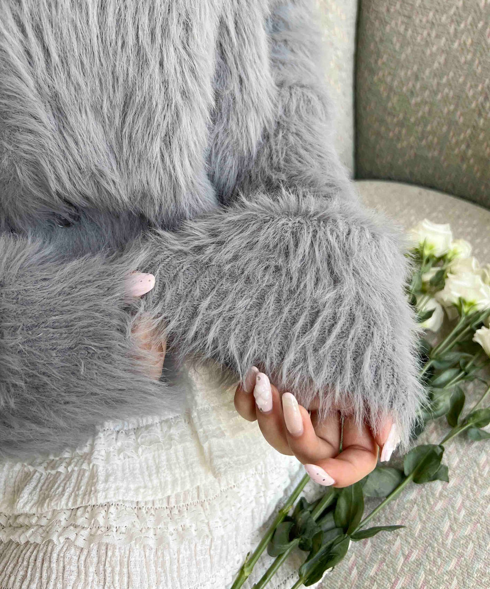 グレー モデル：160㎝ F着用