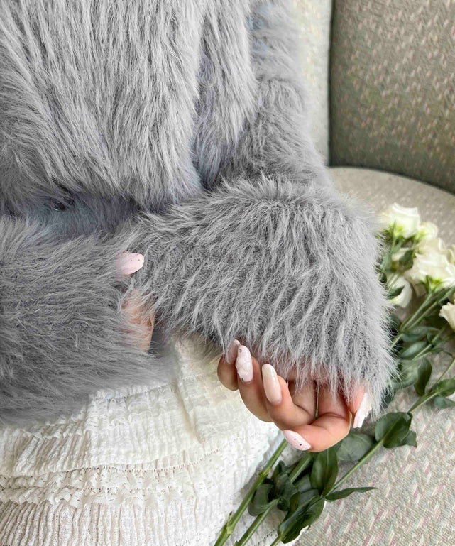 グレー モデル：160㎝ F着用