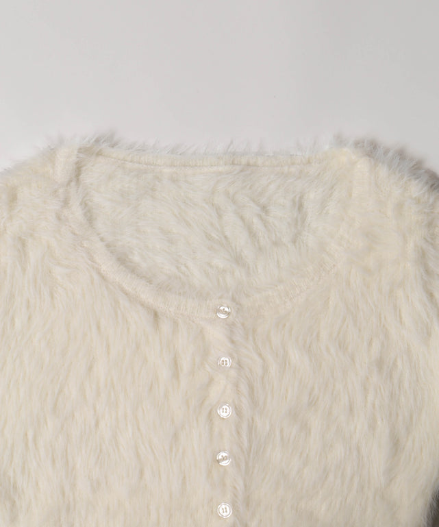 フェザータッチニットカーディガン