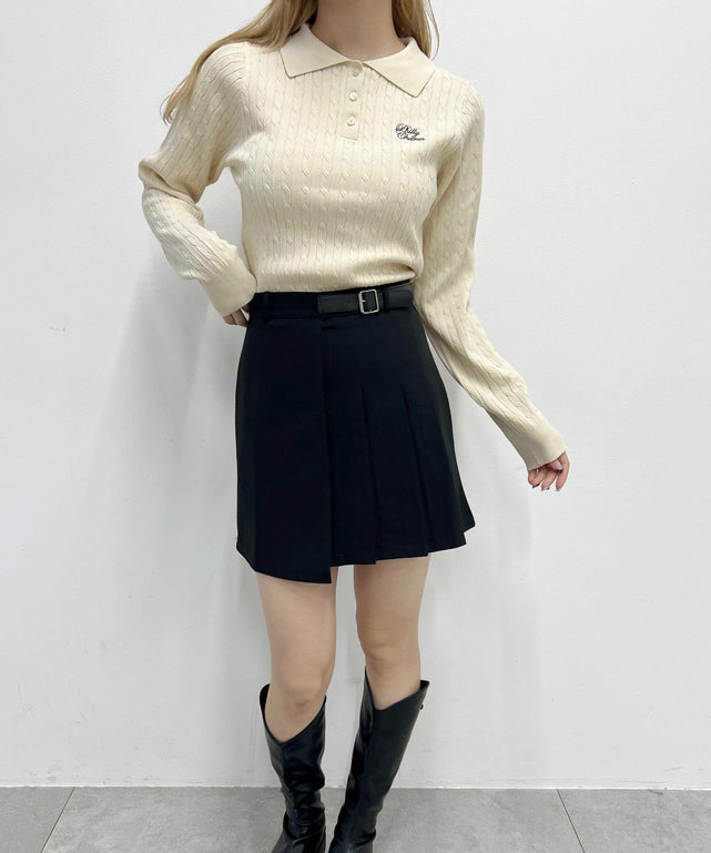 ホワイトアイボリー モデル：160㎝ F着用