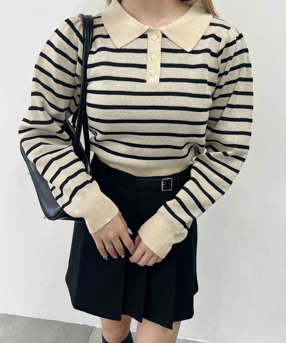 ベージュ モデル：160㎝ F着用