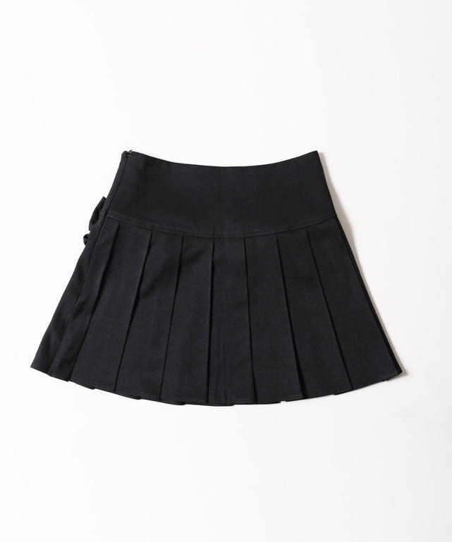 ダブルリボンプリーツスカート