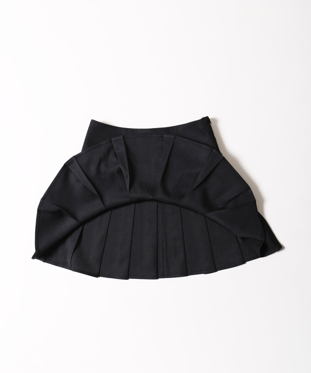 ダブルリボンプリーツスカート