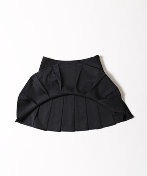 ダブルリボンプリーツスカート