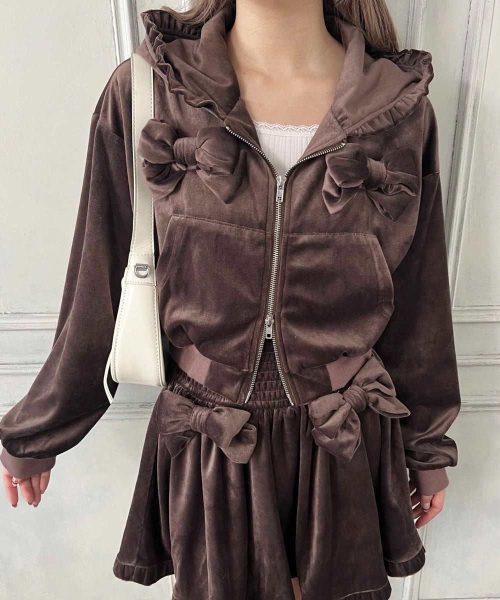 ブラウン モデル：160㎝ F着用