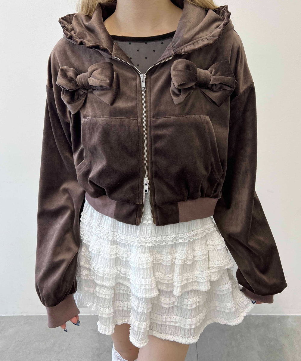 ブラウン モデル：160㎝ F着用