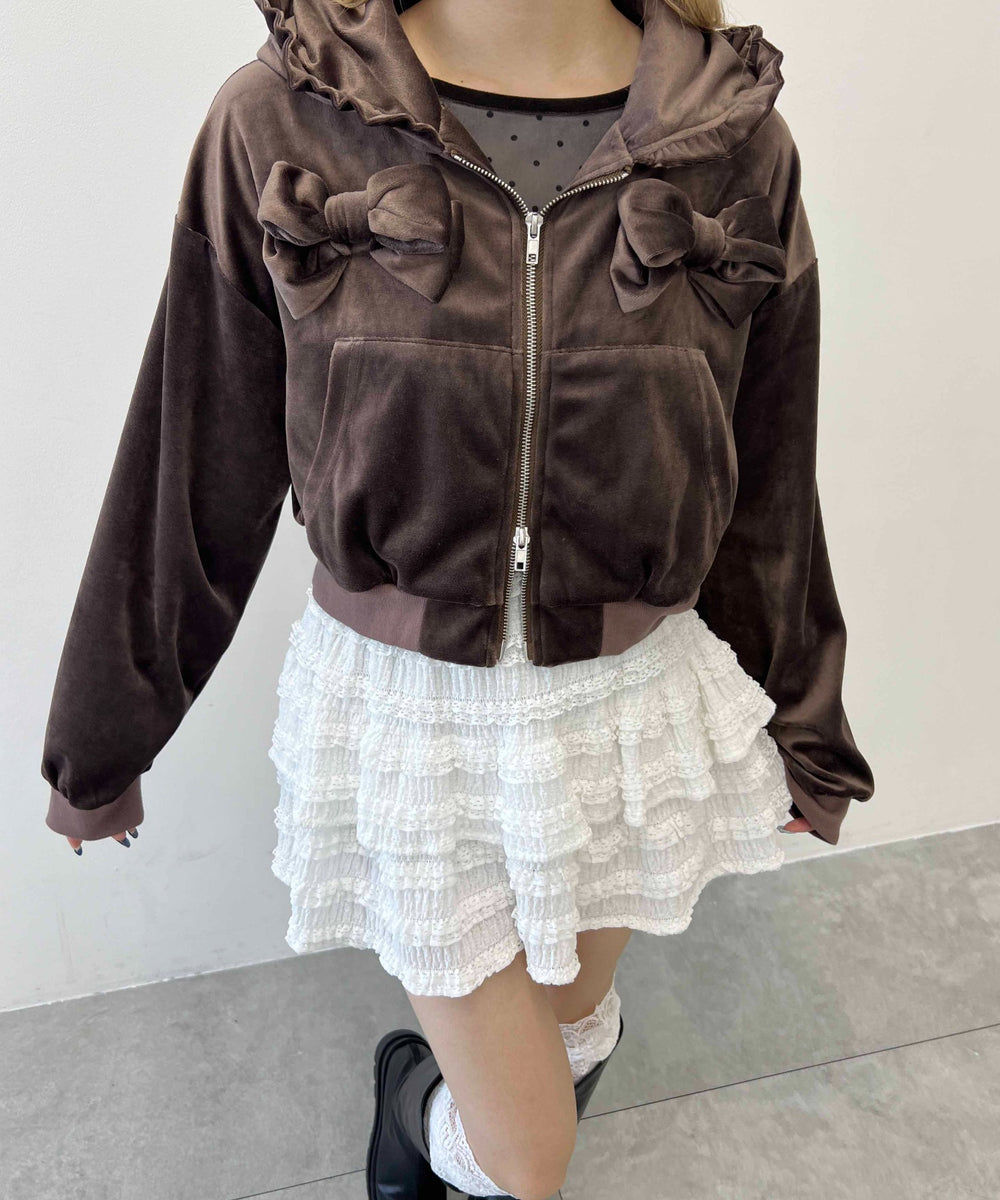 ブラウン モデル：160㎝ F着用