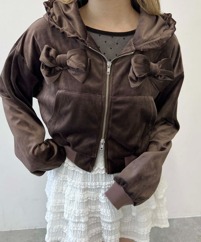 ブラウン モデル：160㎝ F着用